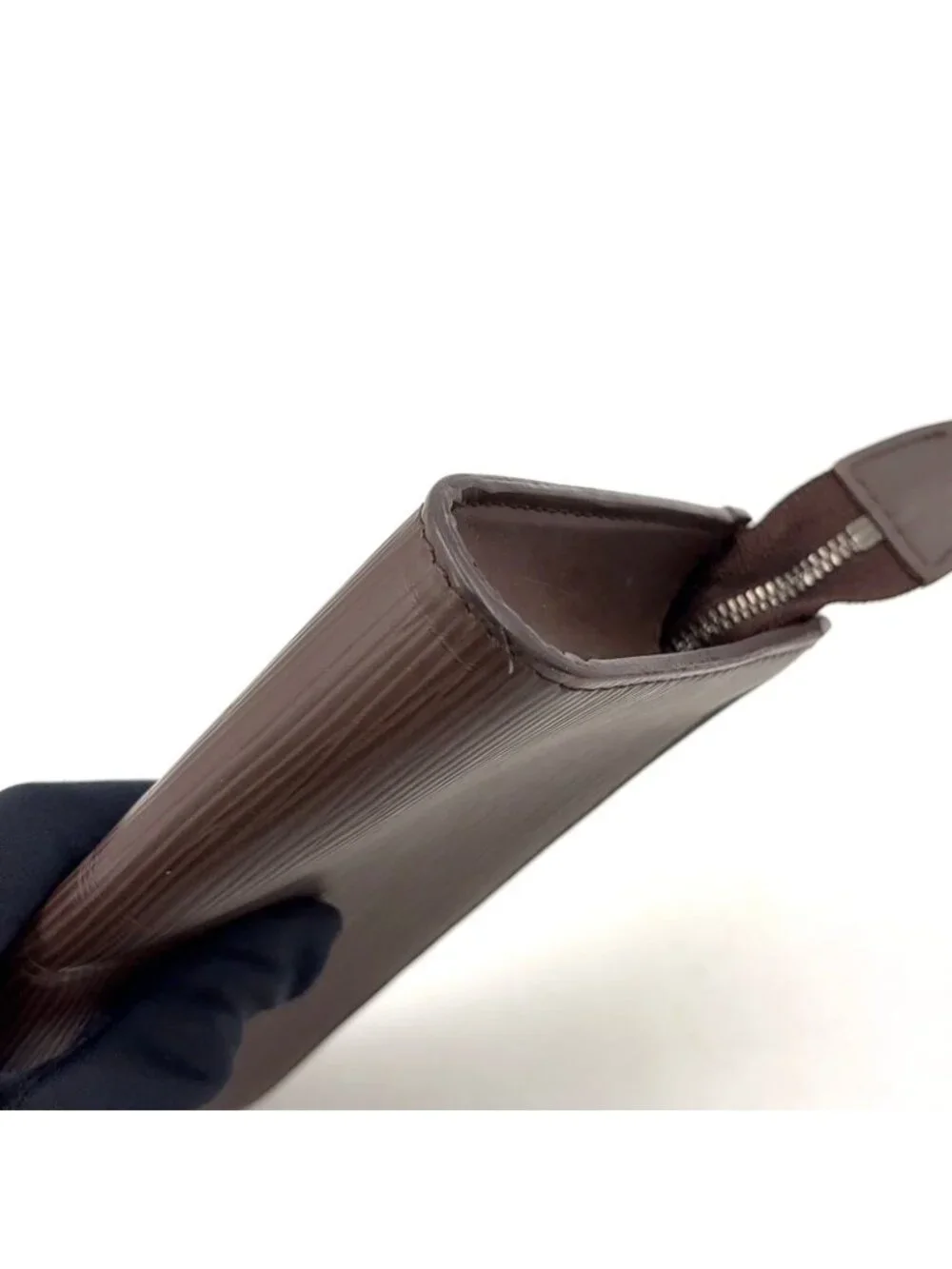 Louis Vuitton Epi Leather Brown Pouch
